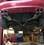Выхлопная система с заслонками для Mercedes-Benz R171 SLK200 1.8T/ 3.0NA/3.5NA