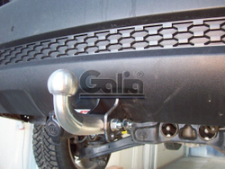 Фаркоп оцинкованный Galia H069A для Hyundai Santa Fe 2006-2012, Kia Sorento 2009-2012(паспорт и сертификат в комплекте)(без электрики)