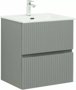 Тумба с раковиной Aquanet Джейн 313316/330429 60 мисти грин