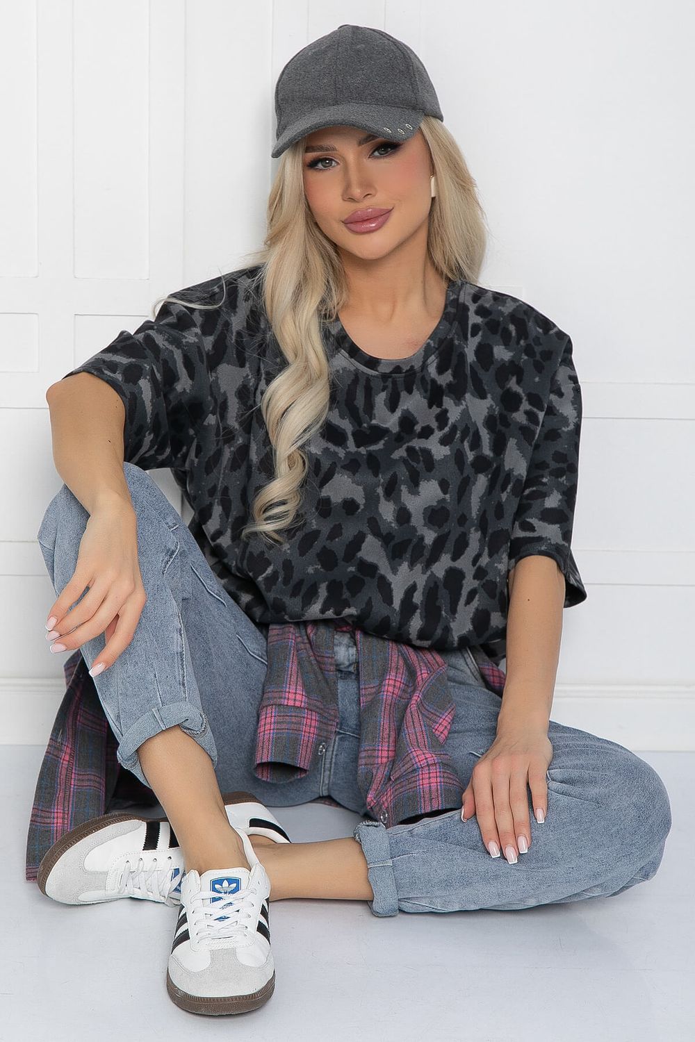 Блуза Стефано (серая) Б12597-20 LT Collection