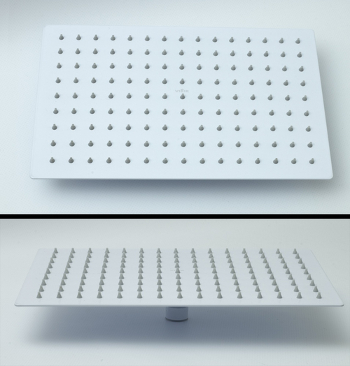 Лейка тропическая  20х30 прямоугольный  (БЕЛЫЙ)  ViEiR (20/1шт)