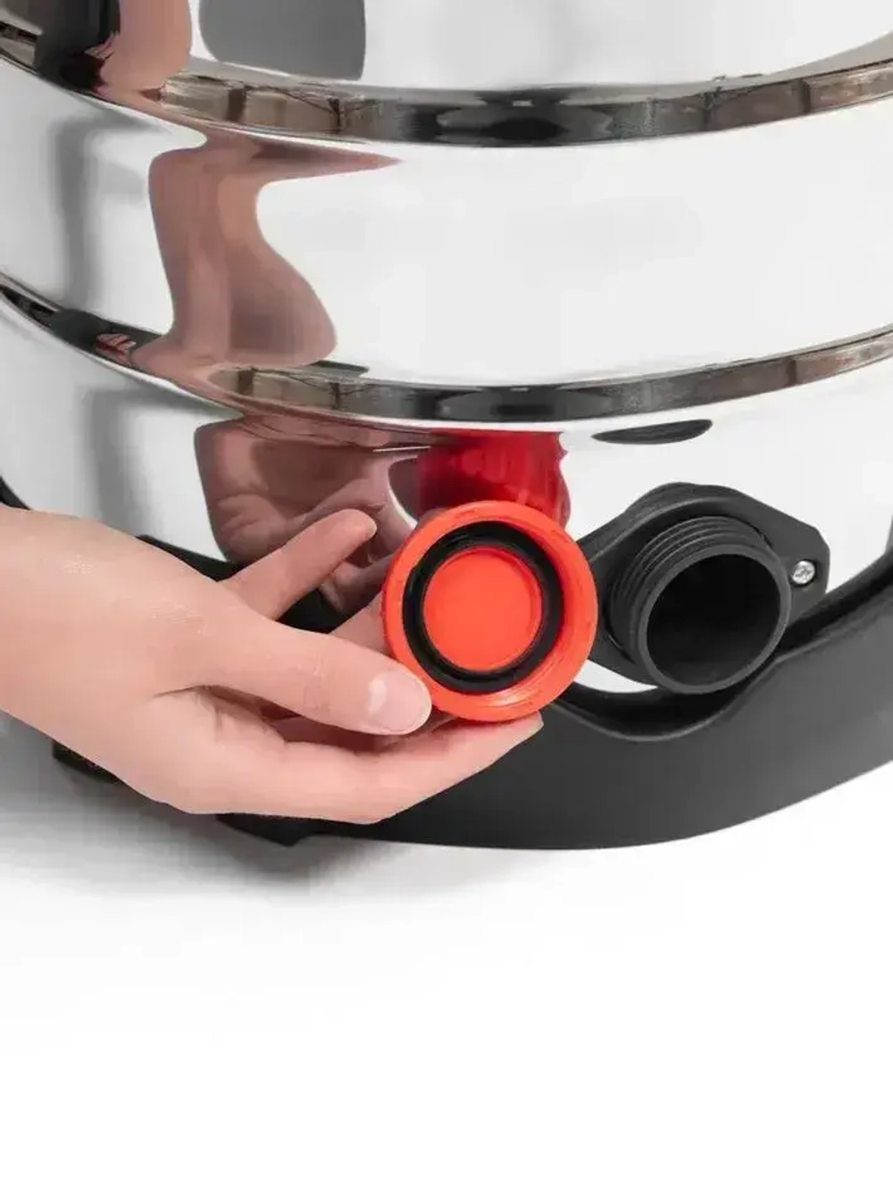 Строительный пылесос, промышленный, электрически Brait BVC-20 (1400 Вт, 20 литров, НЕРА фильтр, сухая/влажная уборка )