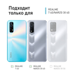 Чехол ROSCO для realme 7;realme Narzo 30 оптом (арт. RM-7-HARD-TPU-TRANSPARENT)