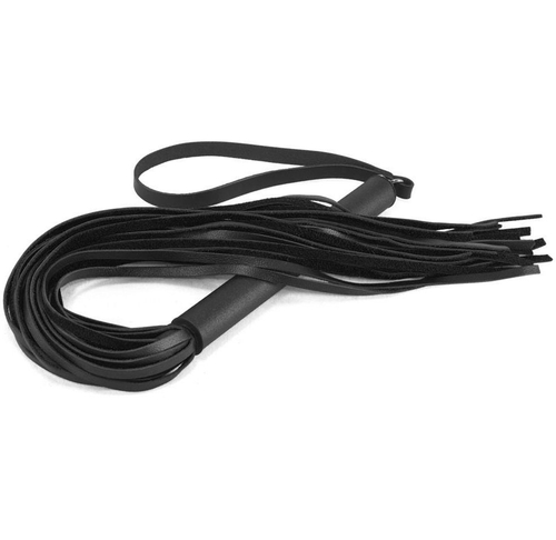 Плеть черная Sitabella Классика, натуральная кожа