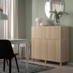 Комбинация для хранения - IKEA BESTÅ/BESTA/ БЕСТА/БЕСТО ИКЕА, 120x42x112 см, коричневый,