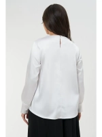 Блузка атласная