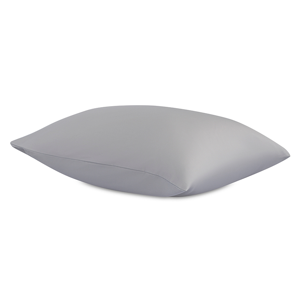 Набор наволочек из премиального сатина серого цвета из коллекции essential, 50х70 см