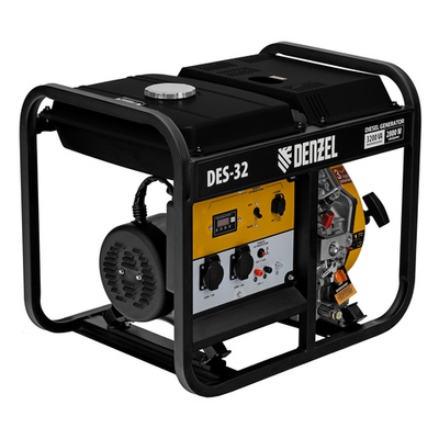 Дизельный генератор (3.2 кВт) DES-32 DENZEL