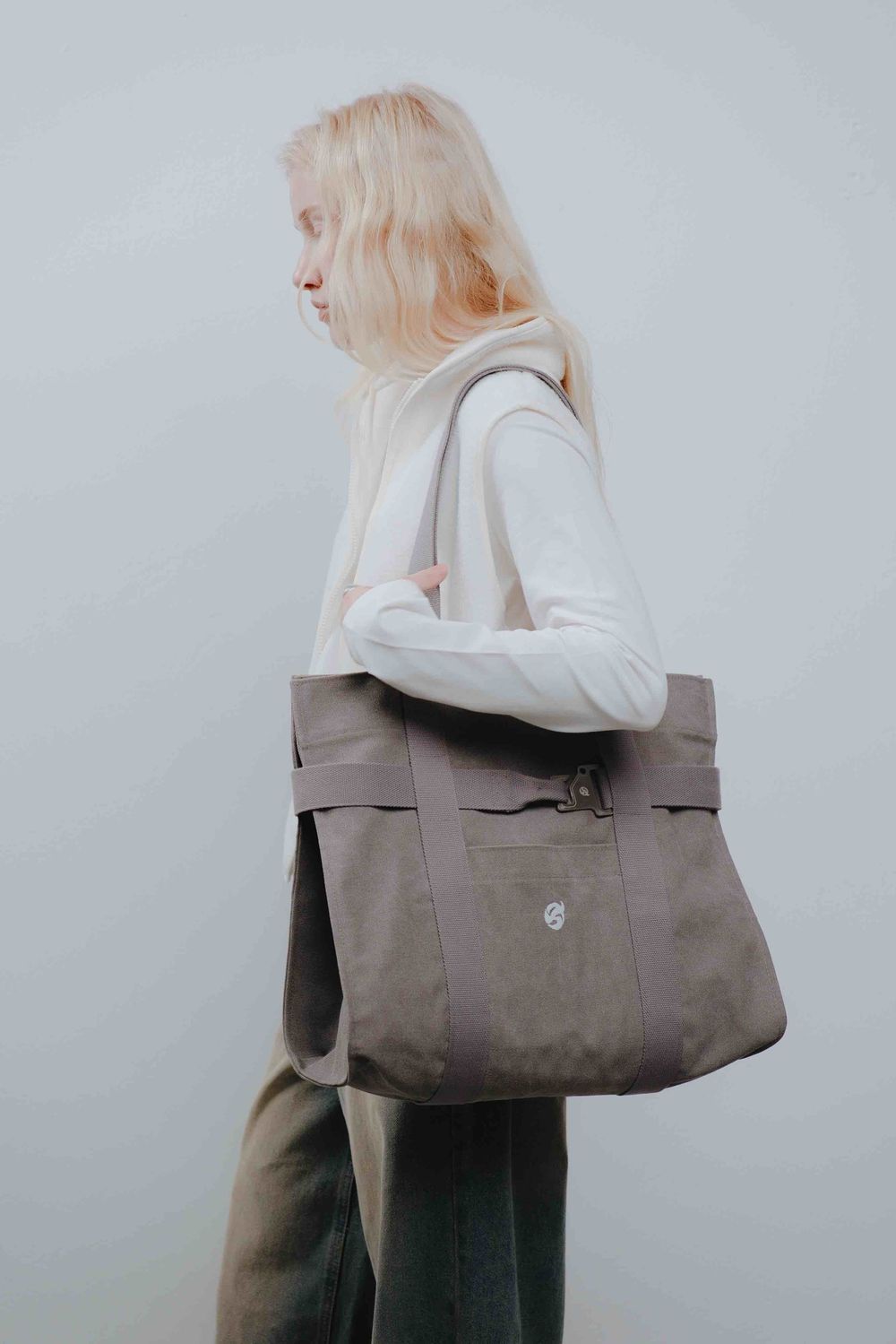 Сумка Imean Omega Bag Камень серая