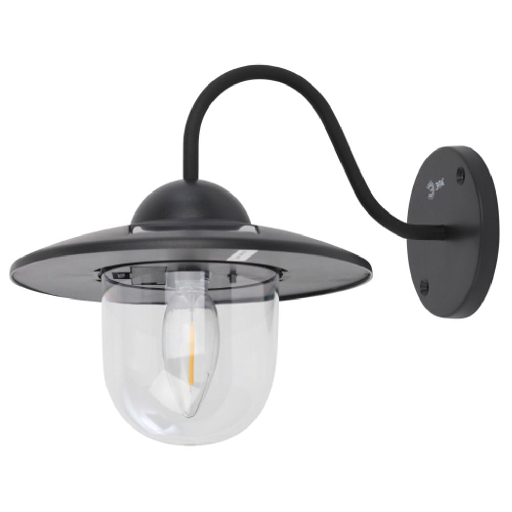 Светильник уличный ЭРА ERASF22-38 на солнечных батареях настенный Ретро 1 LED