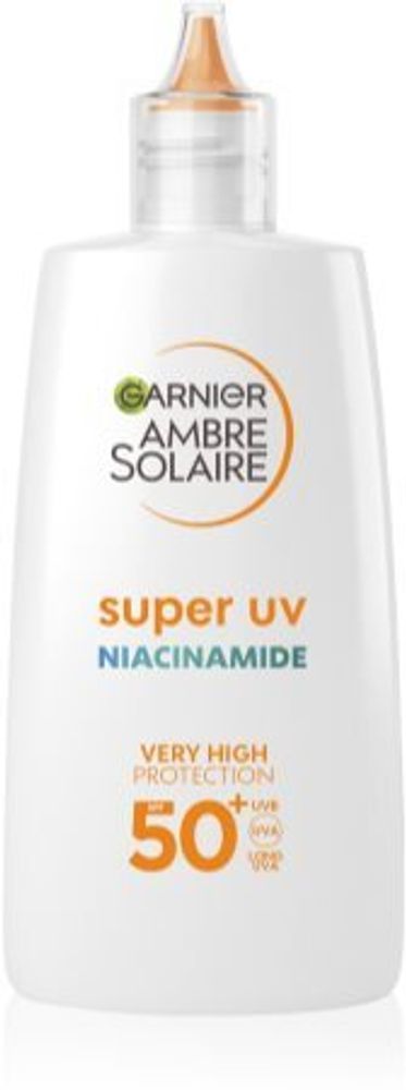 Garnier ультралегкая защитная жидкость против дефектов кожи Ambre Solaire Super UV
