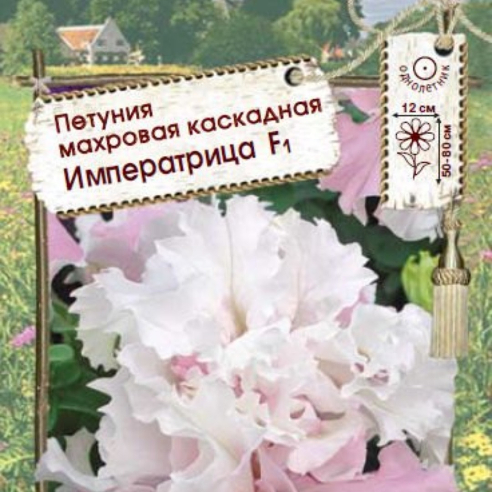 Петуния махровая крупноцветковая каскадная Императрица