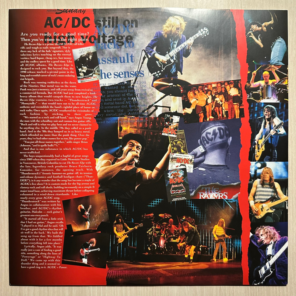 AC/DC - The Razors Edge (Европа 2009г.)