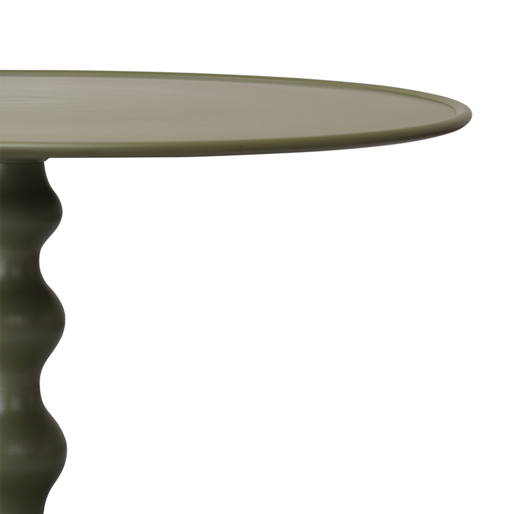 Столик кофейный fluid, D59 см, морские водоросли