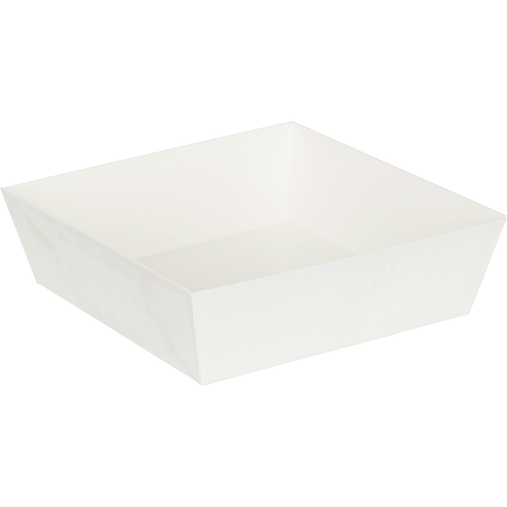 Контейнер бумажный Ant Box White с крышкой 550 мл 11-11 (110x110x88) 1/300