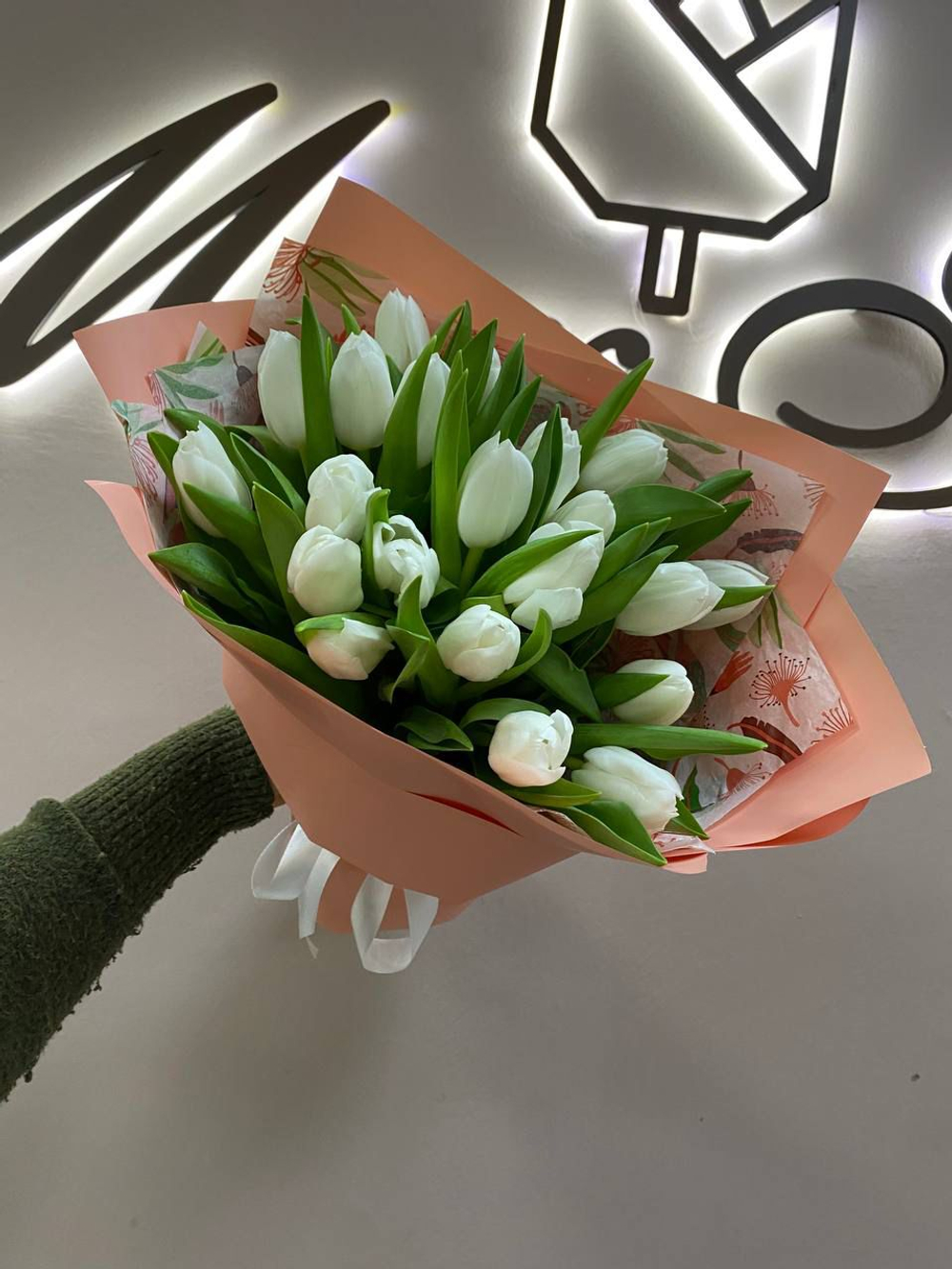 Букет 15 тюльпанов Б-430