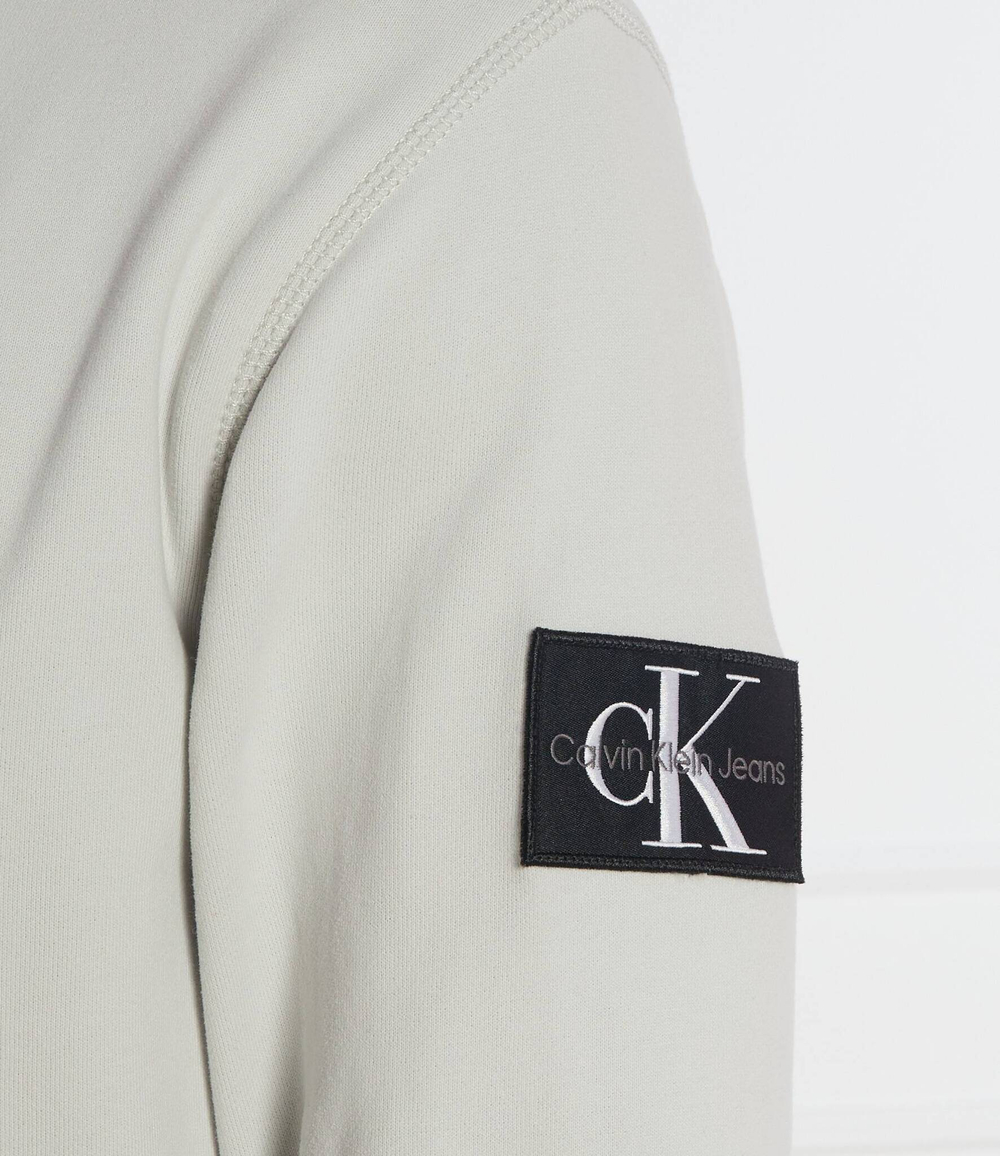 Худи BADGE CALVIN KLEIN JEANS - серый(J30J323430)