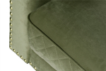 Диван Garda Decor Сорренто (Sorrento) 230M трехм.раск,велюр оливковый Colt1002-OLIV 230*101*86