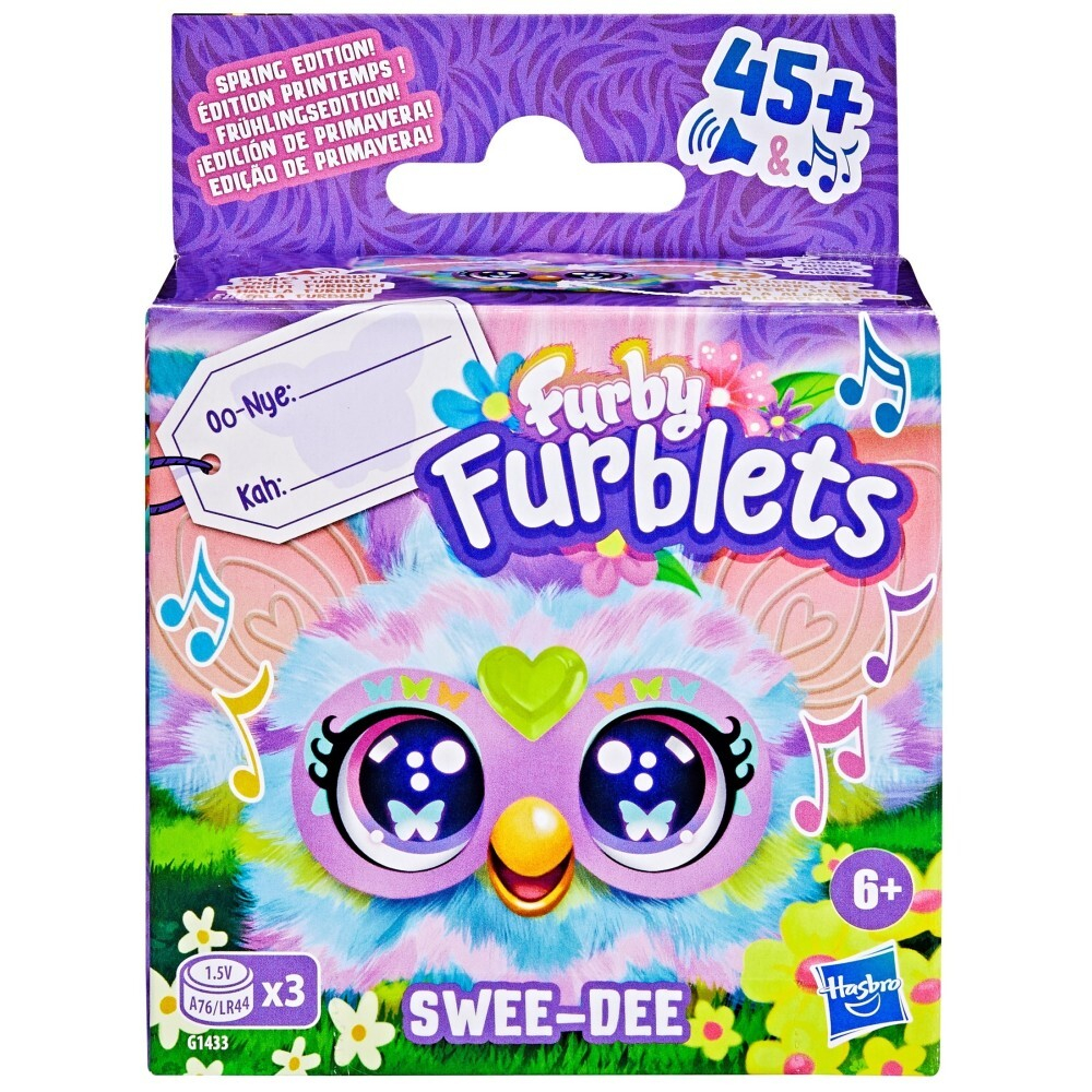 Hasbro Furby Furblets - Интерактивный талисман Swee-Dee Spring G1433