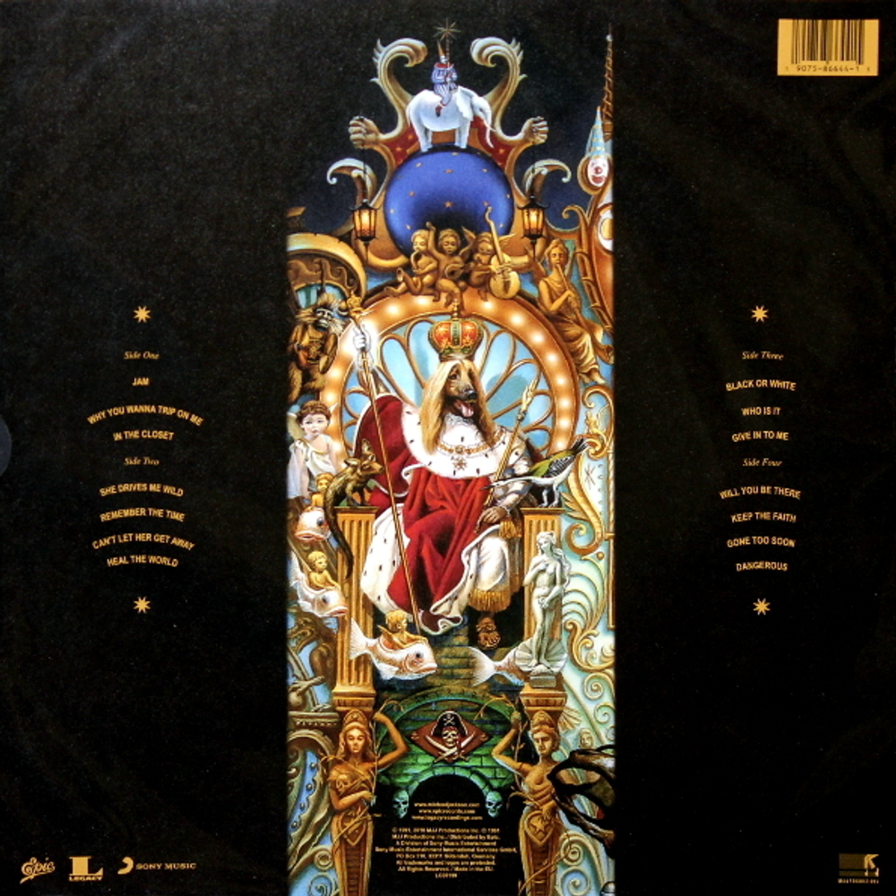 Michael Jackson / Dangerous (Picture Disc)(2LP)