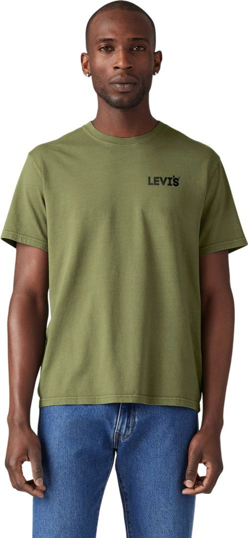 Футболка Levis SS RELAXED FIT TEE GREENS зеленый