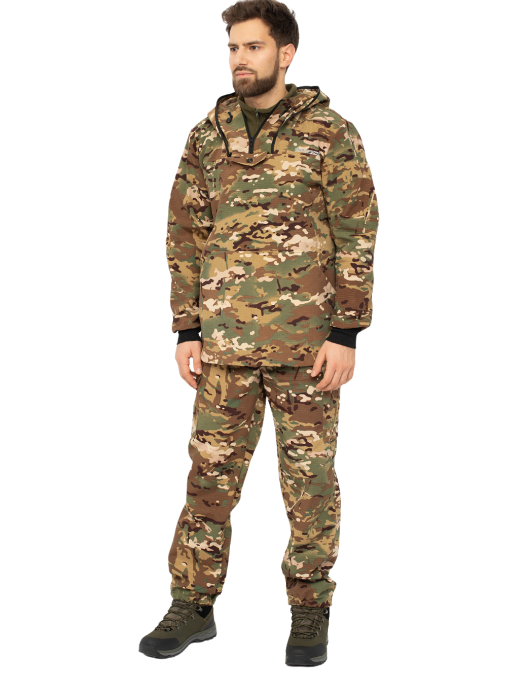 Летний мужской костюм Huntsman Антигнус-Эконом (РипСтоп,смесовая) Мультикам