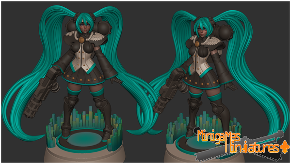 Фигурка-миниатюра Сестра Мику✿◡‿◡)