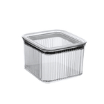 Емкость для сыпучих продуктов квадратная "Рим" 550 мл вакуумная