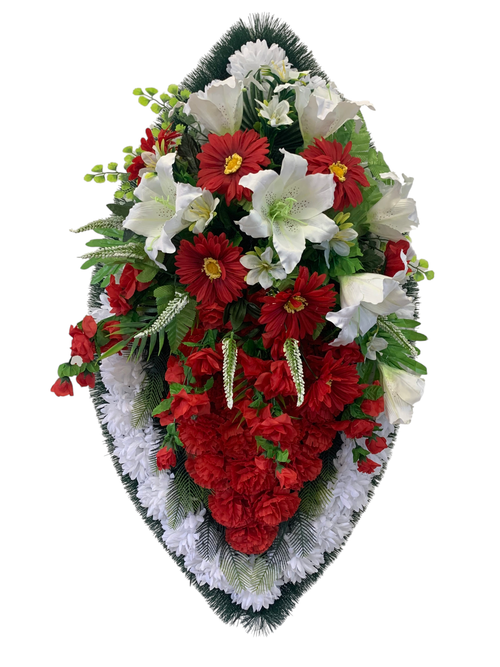 Похоронный венок «Элитный №59» (140 см)