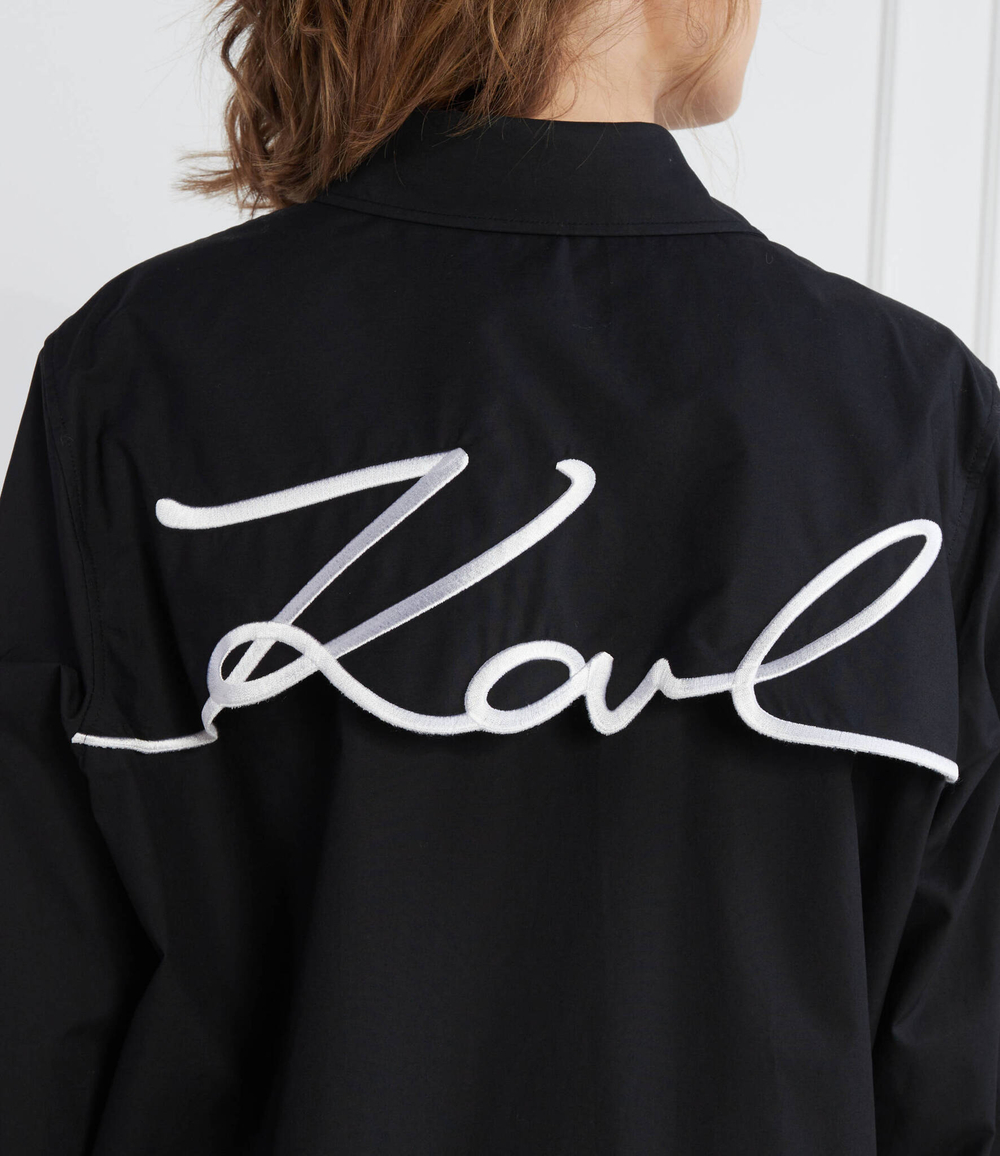 Платье signature tunic Karl Lagerfeld - черный(235W1602)