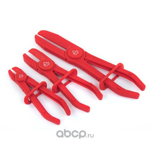 Набор пластиковых зажимов для резиновых шлангов и патрубков, 3-65 мм 3 предм. (ARNEZI)