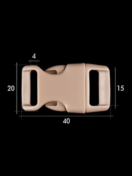 Фастекс пластиковый 15 мм - 10 штук СЛУЧАЙНЫЙ ВЫБОР