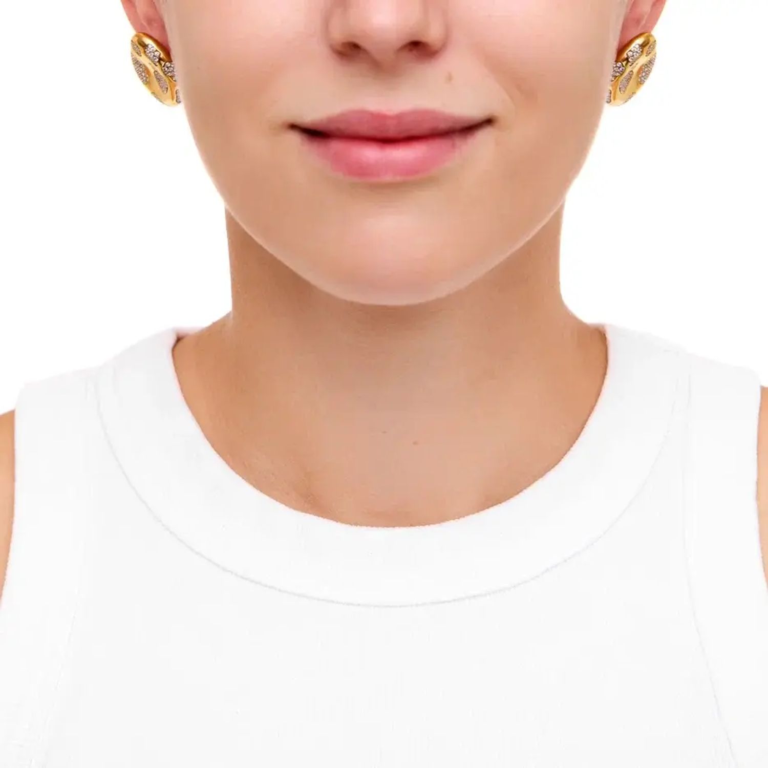 Серьги Mushroom Cap Earring - Gold