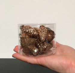 Набор украшений 14шт House of Seasons Шоколадное суфле Шишка/Звезда/Елка в прозрачной упаковке