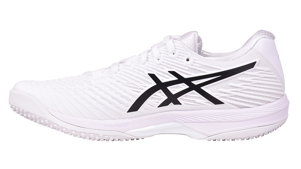 Теннисные кроссовки Asics Solution Speed FF 2 Grass - White, Black