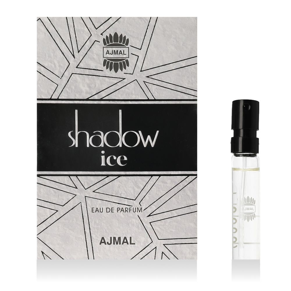 Ajmal Shadow Ice Eau De Parfum - sample 1.5 ml (unisex)