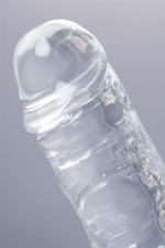 Фаллоимитатор A-Toys прозрачный 20 см