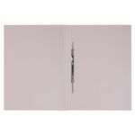 Скоросшиватель картонный мелованный BRAUBERG, гарантированная плотность 360 г/м2, синий, до 200 листов, 121518