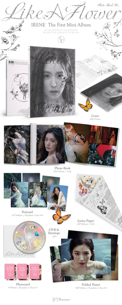 Альбом IRENE - 1st Mini Album [Like A Flower] (Photo Book Ver.)
