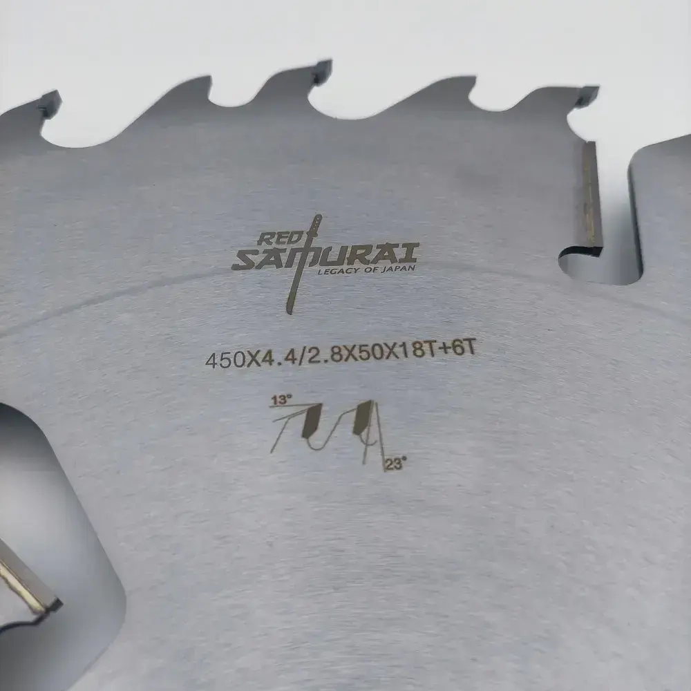 Диск пильный 450x50x4.4/2.8 z18+18+6 WZ RED SAMURAI