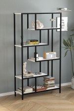 Стеллаж LARRISA 160х90 - белый