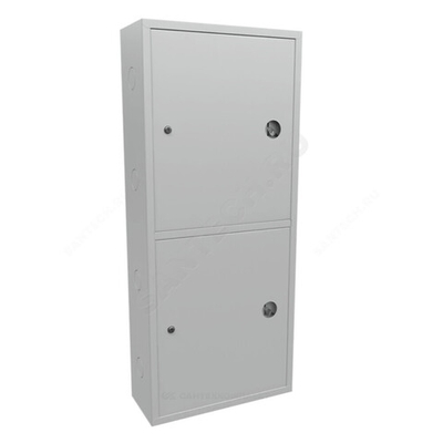 Шкаф пожарный навесной закрытый ШП-К-320-21 НЗБ с замком 1300х540х230 белый Балтика Балтика-01