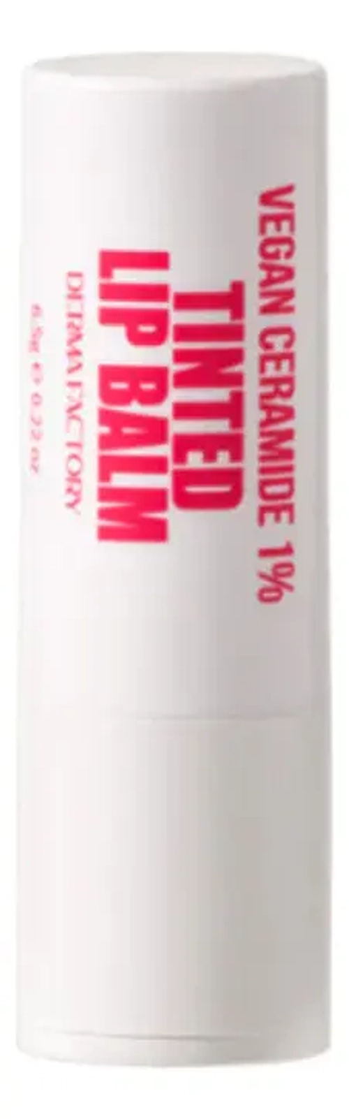 Derma Factory Веганский бальзам-тинт для губ с церамидами Vegan Ceramide 1% Tinted Lip Balm 6,5г