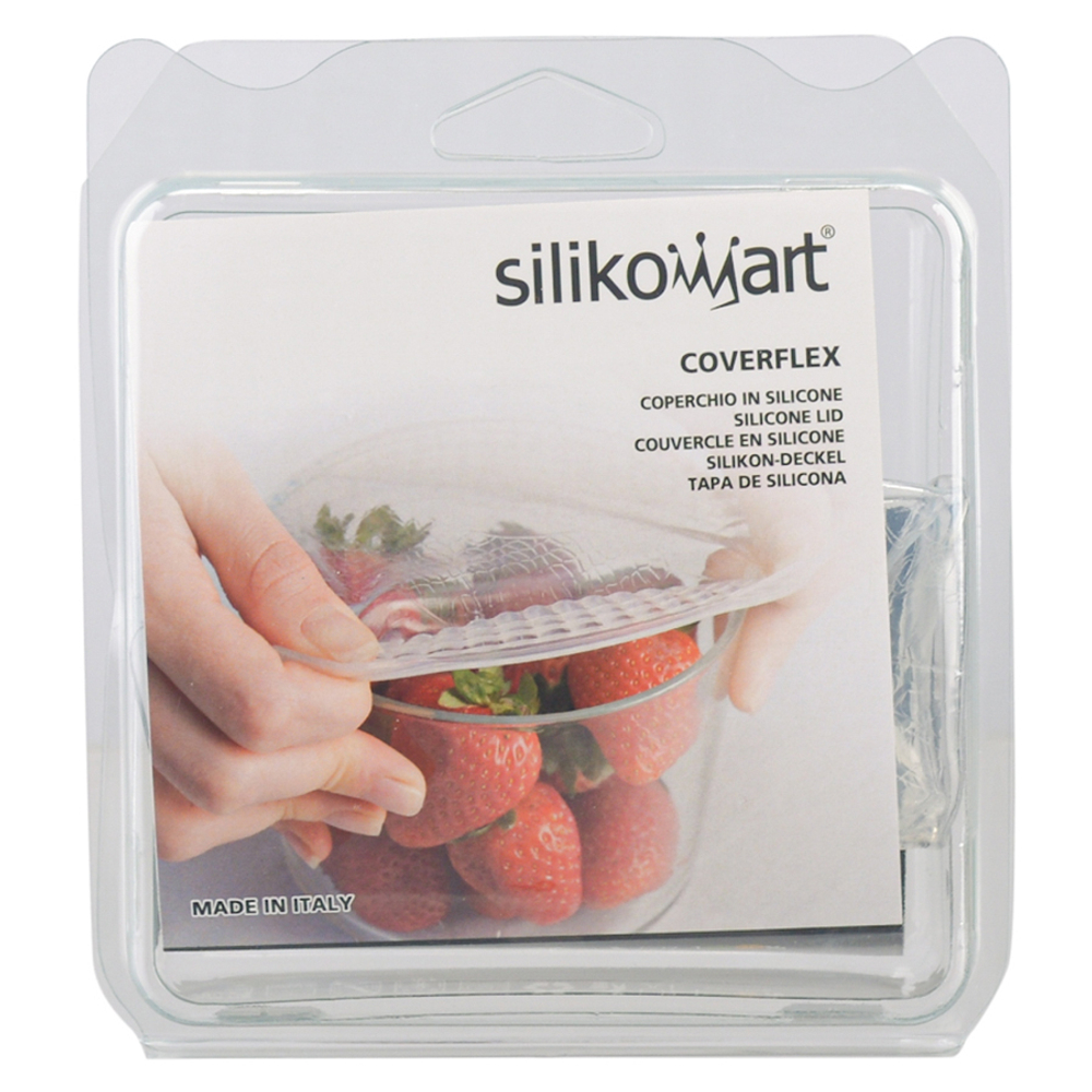 Набор крышек 3шт Silikomart Coverflex белый