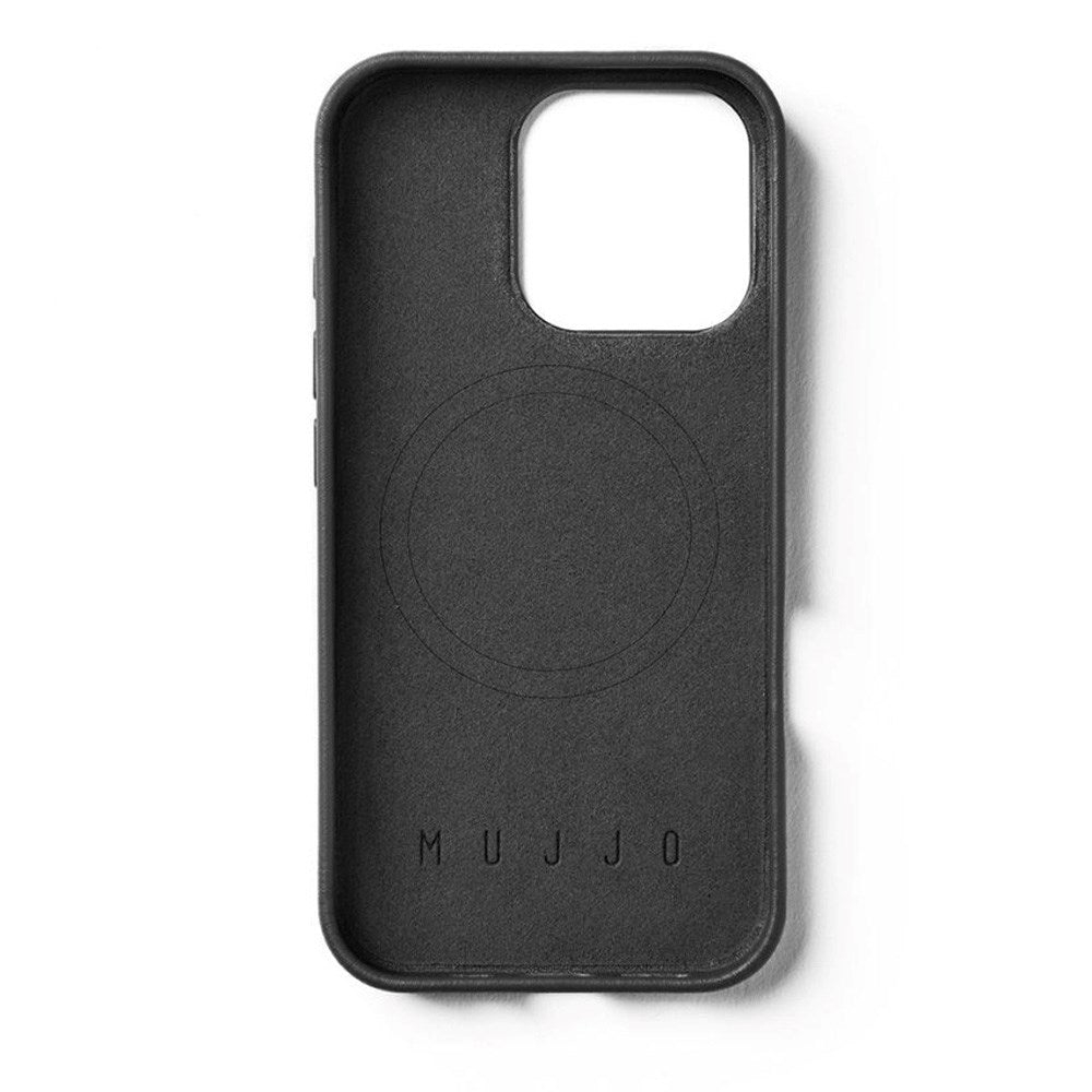 Чехол Mujjo Leather Case Apple iPhone 16 Pro Magsafe (black)