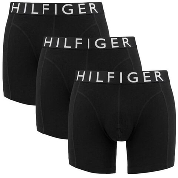 Мужские спортивные боксеры Tommy Hilfiger Boxer Brief 3P - black/black/black