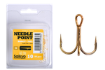 Крючки Saikyo тройн.7001G № 10 (25шт)