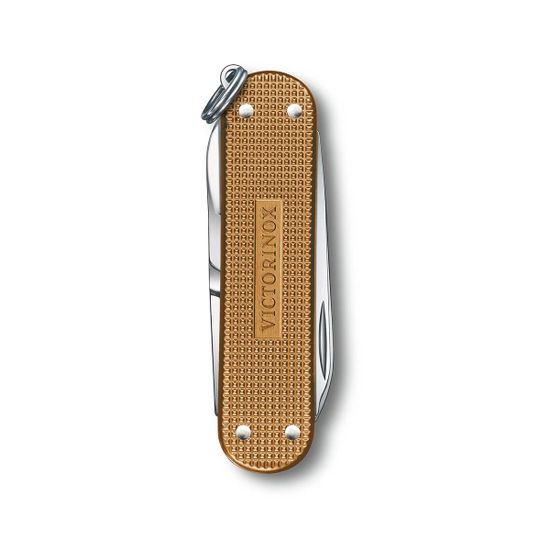 Складной нож Victorinox 0.6221.255G Wet Sand c клинком из стали X55CrMo14, рукоять алюминиевый сплав Alox