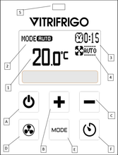 Кондиционер Vitrifrigo STRATOS 1.7kW (снят с пр-ва)