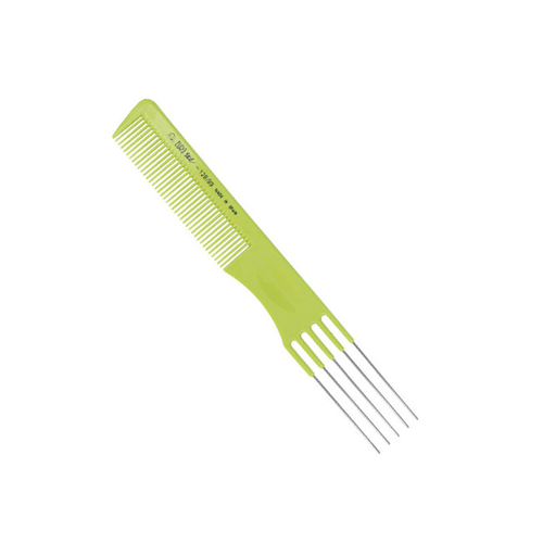 Eurostil Парикмахерская расчёска 00128/99, салатовая